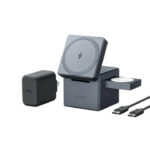 *شاحن Anker 3-in-1 Cube مع MagSafe