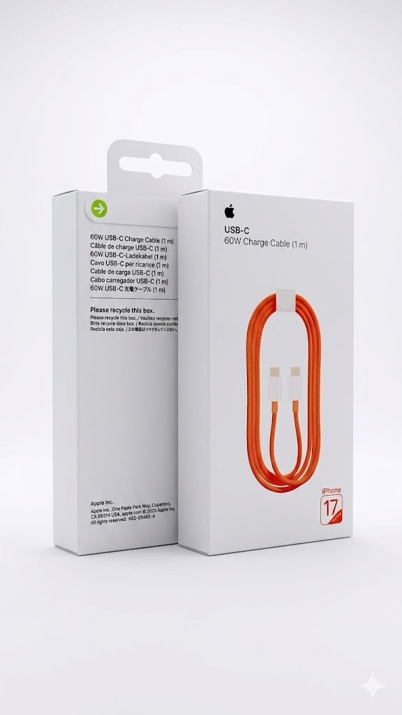 IMG-20260610-WA0601 كابل Apple USB-C 60W - الصورة 1