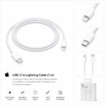 كيبل Apple من USB-C إلى لايتننج بطول 1 متر